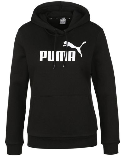 PUMA Sweatshirt regular fit - Schwarz