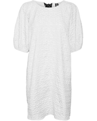Vero Moda Kleid vmofelia kurzes kleid - Weiß