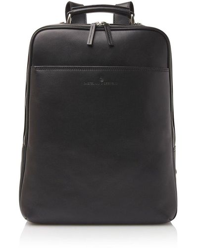 Castelijn & Beerens Verona rucksack rfid leder 40 cm laptopfach - Schwarz