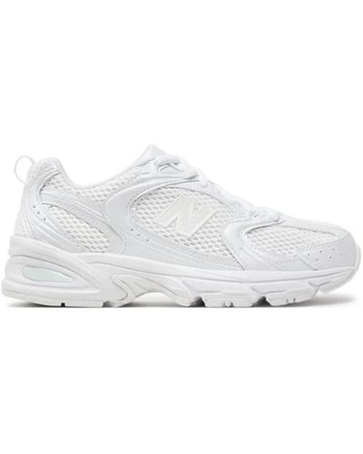 New Balance Sneaker flacher absatz - Weiß