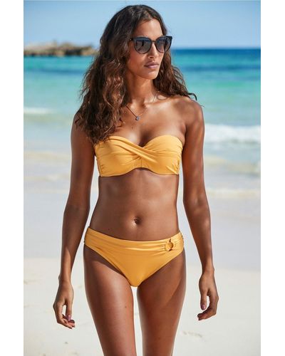 S.oliver Beachwear bügel-bandeau-bikini-top »rome« - Orange