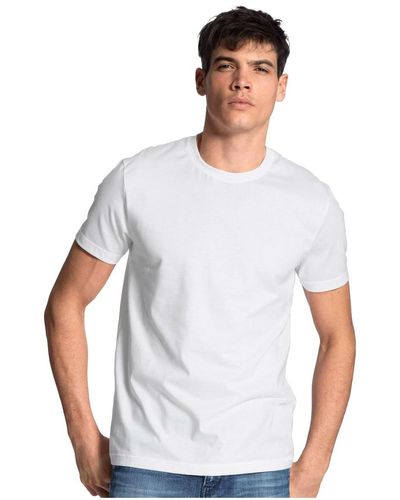 CALIDA T-shirt, 2er pack natural benefit, rundhals-ausschnitt, 100 % baumwolle - Weiß