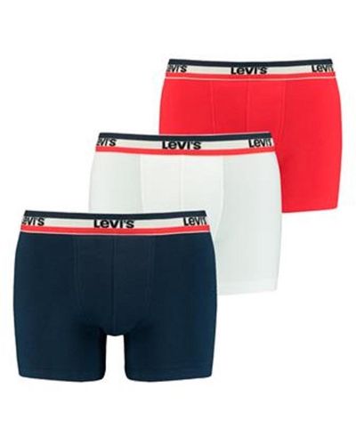 Levi's Levi's boxershorts sportswear logo boxer brief 3er pack - Rot
