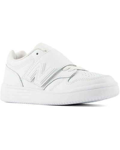 New Balance Sneaker flacher absatz - Weiß