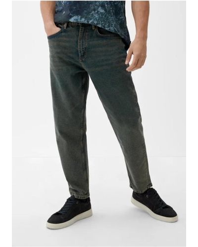 Qs By S.oliver Jeans straight - Schwarz