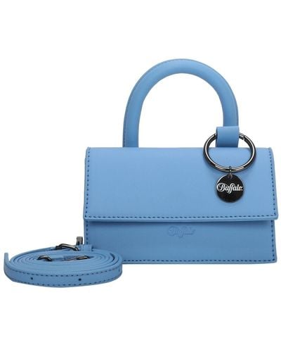 Buffalo Handtasche unifarben - Blau