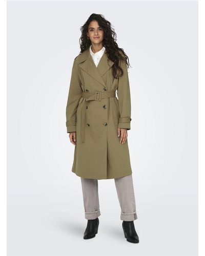 ONLY Trenchcoat basic - Grün