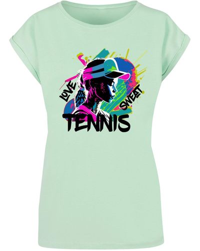 t-shirt Ladies Pink DE sweat tennis Lyst Merchcode | love, in