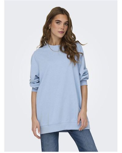 ONLY Sweatshirt regular fit - Blau
