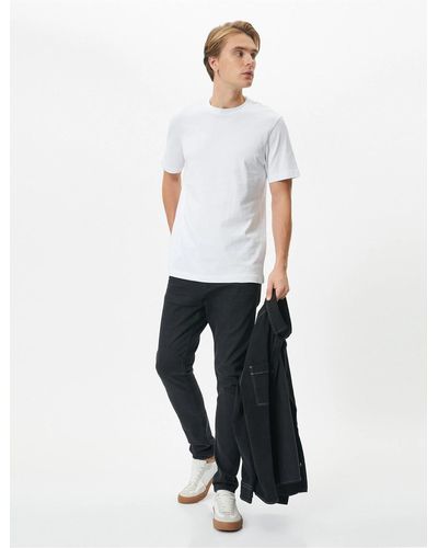 Koton Super skinny fit jeans – justin jean - Weiß