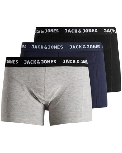 Jack & Jones Boxershorts unifarben - Mehrfarbig
