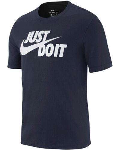 Nike Sport t-shirt regular fit - Blau