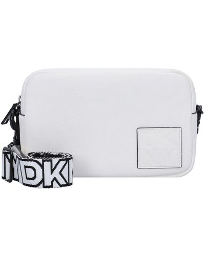 DKNY Kenza umhängetasche 23 cm - Weiß