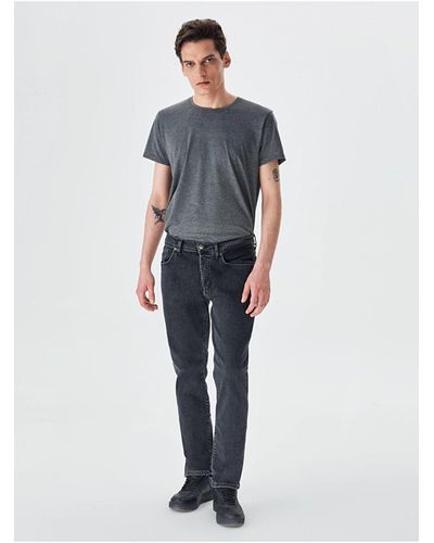 LTB Jerard jeanshose mit niedriger taille und schmalem bein, superschlank - Blau