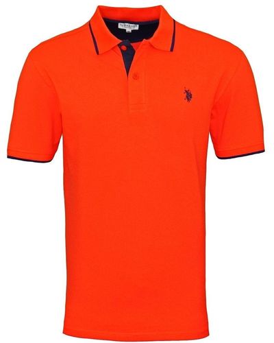 U.S. POLO ASSN. Poloshirt regular fit - Orange