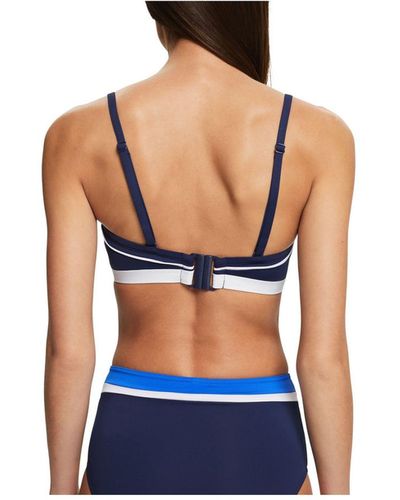 Esprit Bikini-set strukturiert - Blau