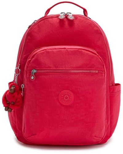 Kipling Back to school seoul rucksack 44 cm laptopfach - Rot