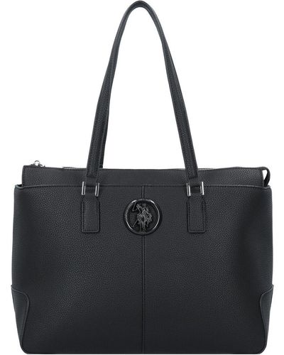 U.S. POLO ASSN. Cypress shopper tasche 37 cm - Schwarz