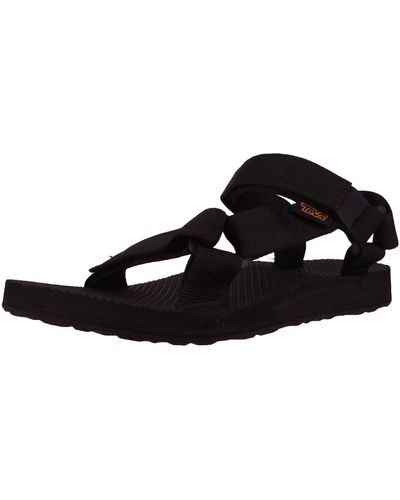 Teva Trekking-sandalen sandalen original universal 1003987 blk black polyester mit eva - Schwarz
