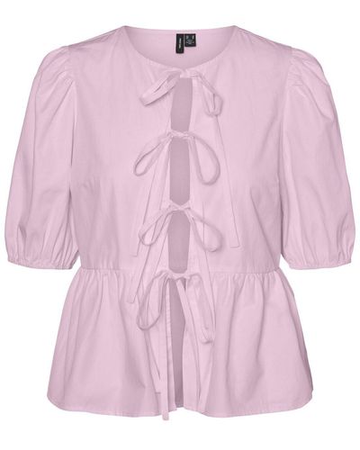 Vero Moda Bluse regular fit - Pink