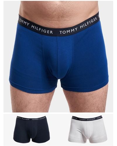 Tommy Hilfiger 3p boxershorts - Blau