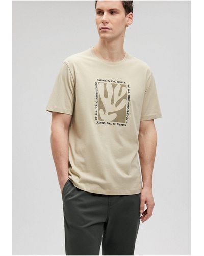 Mavi Bedrucktes s t-shirt regular fit / regular fit-70186 - Natur