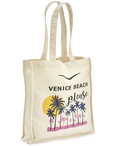 Venice Beach Handtasche unifarben - Weiß