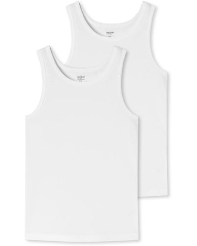 Schiesser Unterhemd uncover - Weiß