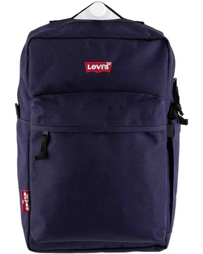 Levi's Levi's unisex rucksack l pack standard issue, logo, 42x34x16 cm (hxbxt), unifarben - one size - Blau