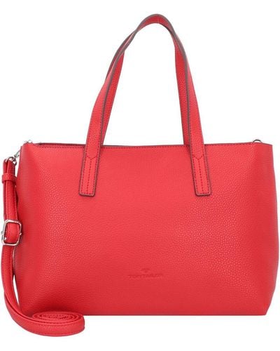 Tom Tailor Handtasche unifarben - Rot