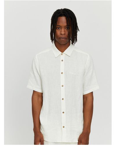Mazine Hemd regular fit - Weiß