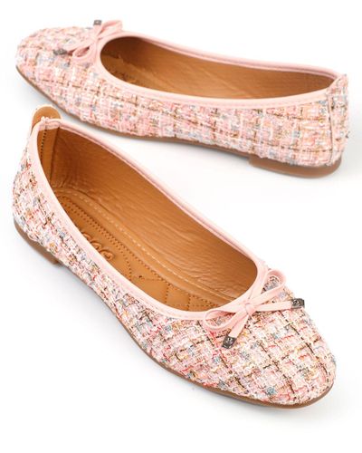 Capone Outfitters Hana trend ballerinas - Pink
