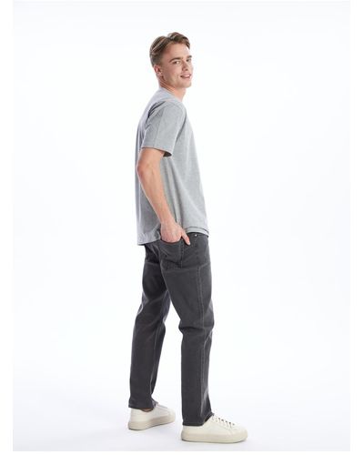 LC Waikiki Lcw jeans 790 jeanshose mit bequemer passform - Grau