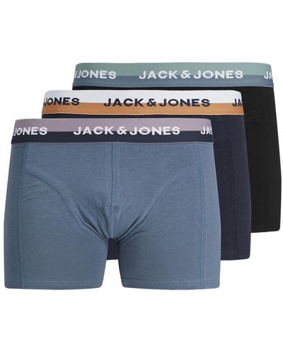 Jack & Jones Boxershorts unifarben - Blau