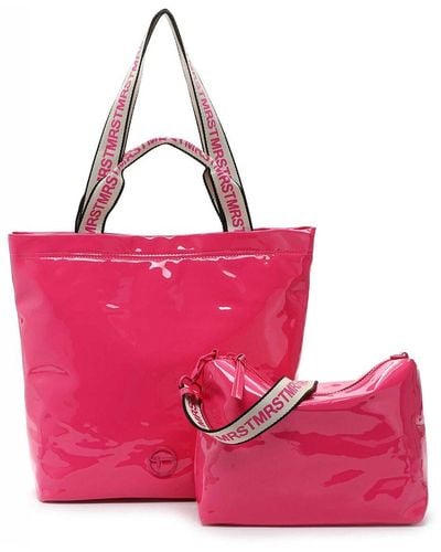Tamaris Tas anica shopper tasche 44 cm - Pink