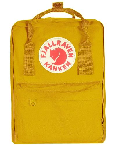 Fjallraven Rucksack unifarben - one size - Gelb