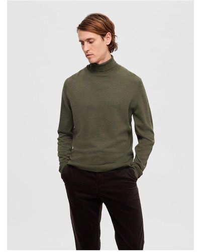 SELECTED Sweatshirt regular fit - Grün