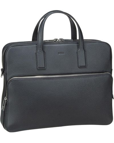 BOSS Laptoptasche unifarben - Schwarz