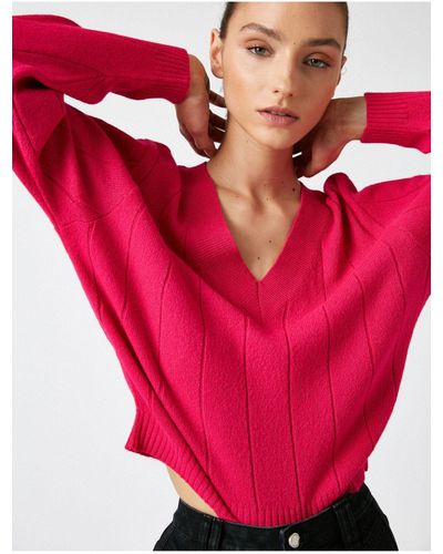 Koton Fuchsia-pullover - Pink