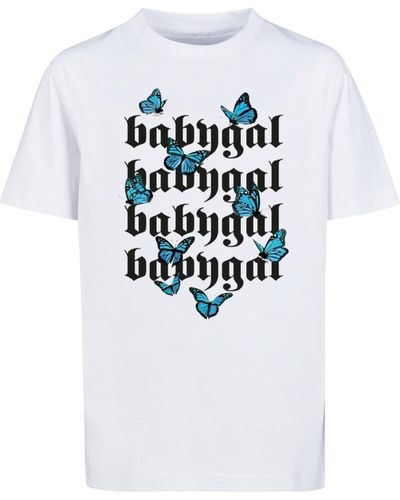 Mister Tee Babygal t-shirt für kinder - Weiß