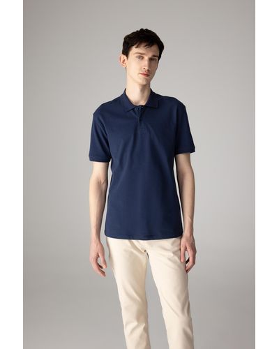 Defacto Neues polo-t-shirt mit normaler passform und kurzen ärmeln, c1293ax24sp - Blau