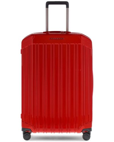 Piquadro Koffer unifarben - Rot