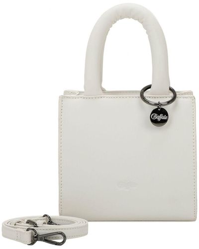 Buffalo Handtasche unifarben - Weiß