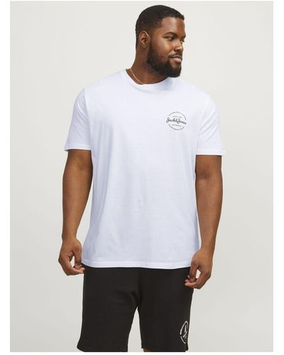 Jack & Jones T-shirt große größen 3er-pack bedrucktes t-shirt - Grau