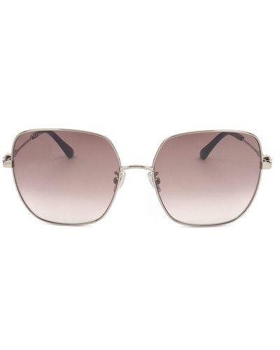 Jimmy Choo Sonnenbrille braun - Pink