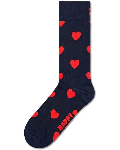 Happy Socks Unisex socken love, valentinstag, geschenkbox - 41-46 - Blau