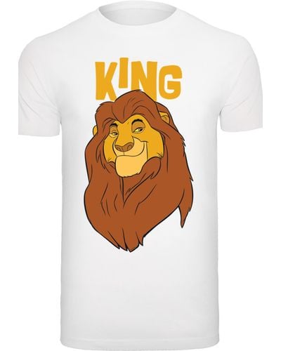 F4NT4STIC Disney rundhals der t-shirt und mit in Schwarz könig DE Lyst Herren löwen mufasa der | für simba