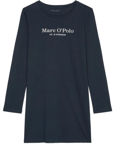 Marc O' Polo Nachthemd basic - Blau