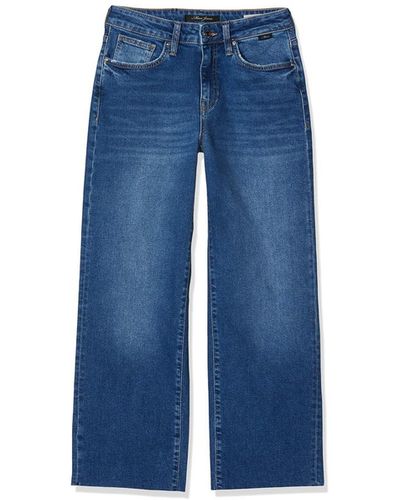 Mavi Jeans straight - Blau