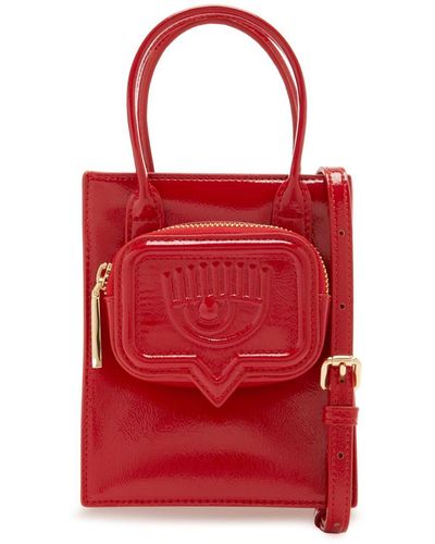 Chiara Ferragni Handtasche unifarben - Rot